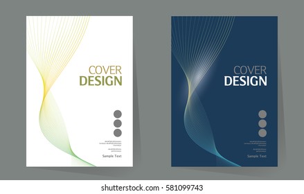 Book Cover design layout. Brochure design. Annual report vector template in A4 size. business catalog. Simple pattern. Flyer promotion. magazine, Presentation cover. Abstract Vector illustration.