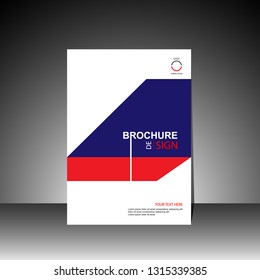 Book cover design modern. Annual report. Brochure template, catalog. Simple Flyer promotion. magazine. Vector illustration