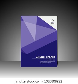 Book cover design modern. Annual report. Brochure template, catalog. Simple Flyer promotion. magazine. Vector illustration