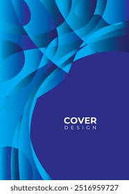 Book cover design modern. Annual report. Brochure template, catalog. Simple Flyer promotion. magazine.
