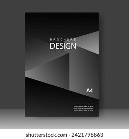 Book cover design modern technology style. for Brochure template, Annual report, Banner, Poster, catalog, Simple Flyer promotion, magazine. Vector illustration