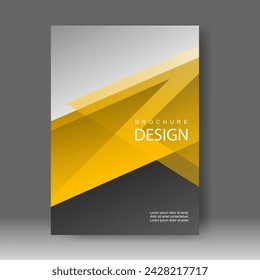 Book cover design modern technology style. Annual report. Brochure template, catalog. Simple Flyer promotion. magazine. Vector illustration