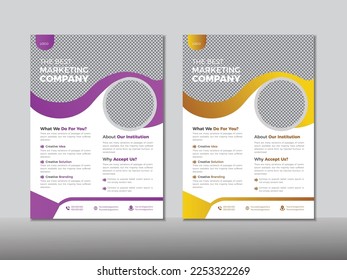 Book Cover Design Template in A4, Magazine,Poster, Business Presentation, Corporate Presentation.