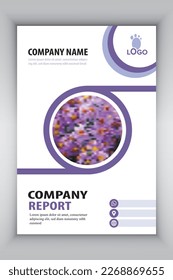 Book Cover Design Template in A4. Can be adapt to Brochure, Annual Report, Magazine,Poster, Business Presentation, Portfolio, Flyer, Banner, Website.