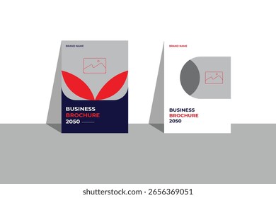 Plantilla de diseño de portada del informe anual