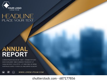 Book Cover Design Template in A4 Design. For Annual Report, Catalog or Magazine, Book or Brochure, Corporate Presentation, Portfolio, Booklet or Flyer. Presentation of the advertising business concept