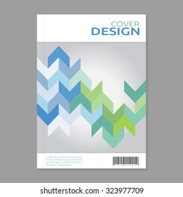 Book Cover Design Template - Abstract Pattern