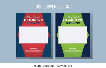 Book cover Design Template , like front cover
