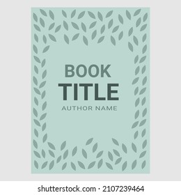Book Cover Design in Vector Form
