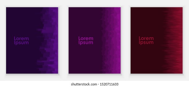 Book cover design vector template. Annual report. Abstract brochure design. Simple pattern. Flyer promotion. Presentation cover. Vector illustration.