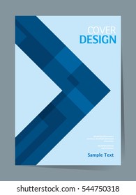 book cover design vector template in A4 size. Annual report. Abstract Brochure design. Simple pattern. Flyer promotion. Presentation cover. Vector illustration.
