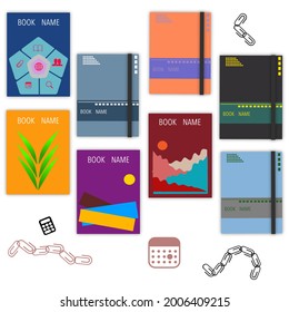 Book cover for different kind of subject