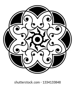 Book cover element, cover design 