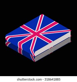 Book cover with the flag of Great Britain