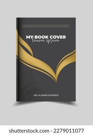 book cover page design vector
