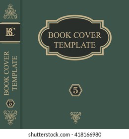book cover template