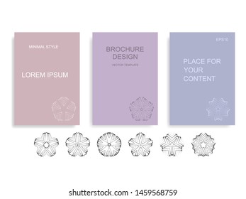 The book covers in a grunge style.