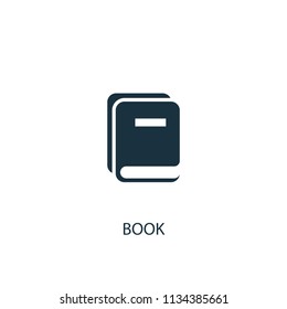book creative icon. Simple element illustration. book concept symbol design from Science collection. Can be used for web and mobile.