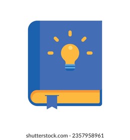 book of creativity icon vector illustration, idea creativity