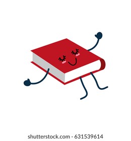 Book cute cartoon