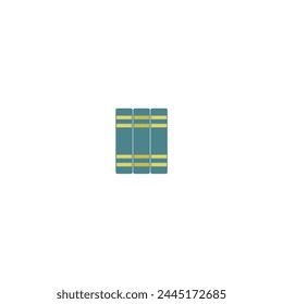 Buchtag mit farbigem Einband Vektorgrafik Elemente Vektorgrafik