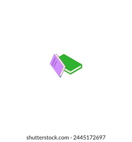 día del libro con cubierta de colores Elementos de Vector Vector