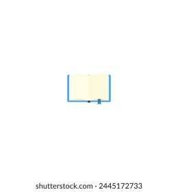 book day with colored cover vector elements vector