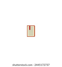 book day with colored cover vector elements vector