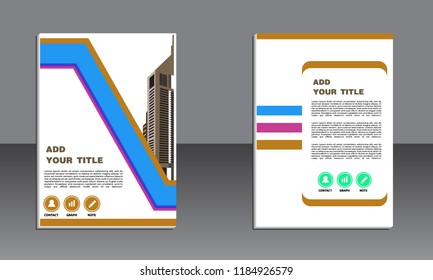 book design abstract vector layout background. For art template design, list, front page, mockup brochure theme style, banner, idea, cover, booklet, print