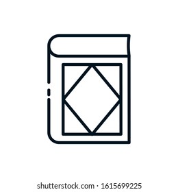 book design, Education literature read library school university information learning and text theme Vector illustration