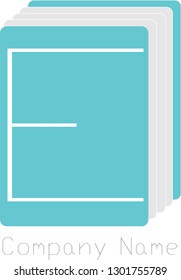 book design logo