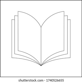 Open Book Low Poly Vector Illustration Stock Vector (Royalty Free ...