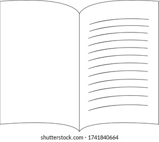 Book design logo vector stock