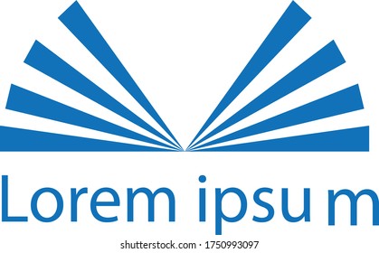 Logo-Vektorgrafik für Bücher