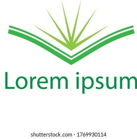 Book design logo vector stock