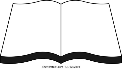 Book design logo vector stock