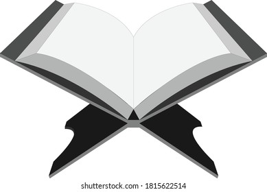 Book design logo vector stock with table