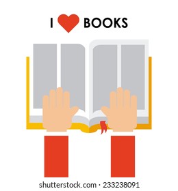 book design , vector illustration