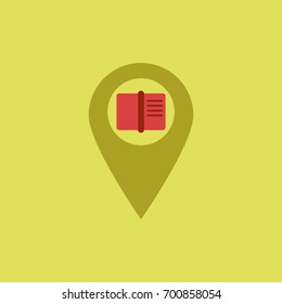 book in destination mark