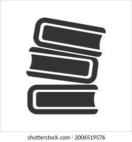 Buch, Tagebuchsymbol-Design, Vektorgrafik