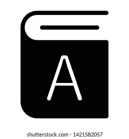 book dictionary multimedia icon vector