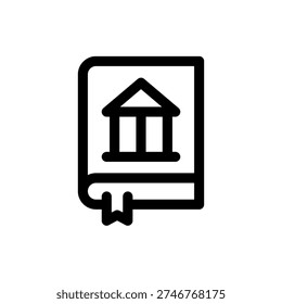 Book Dictionary Reference Words Language Icon Design
