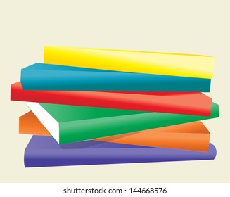  Book of different colours