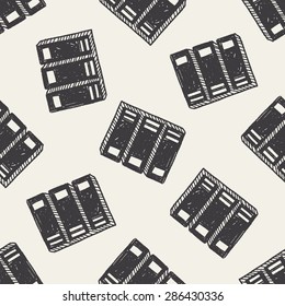book doodle drawing