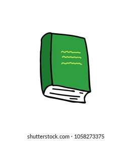 book doodle icon