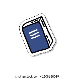book doodle icon