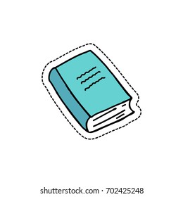 book doodle icon