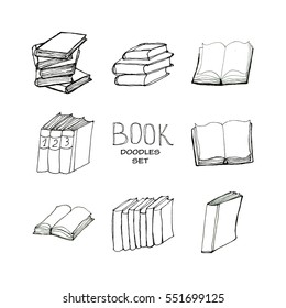 Juego de doodles para libros