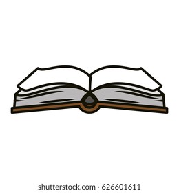 Drawing Open Book Stock Vector (Royalty Free) 47405845