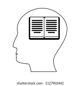 Book and education in black and white